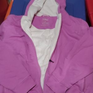 LL Bean sherpa hoodie